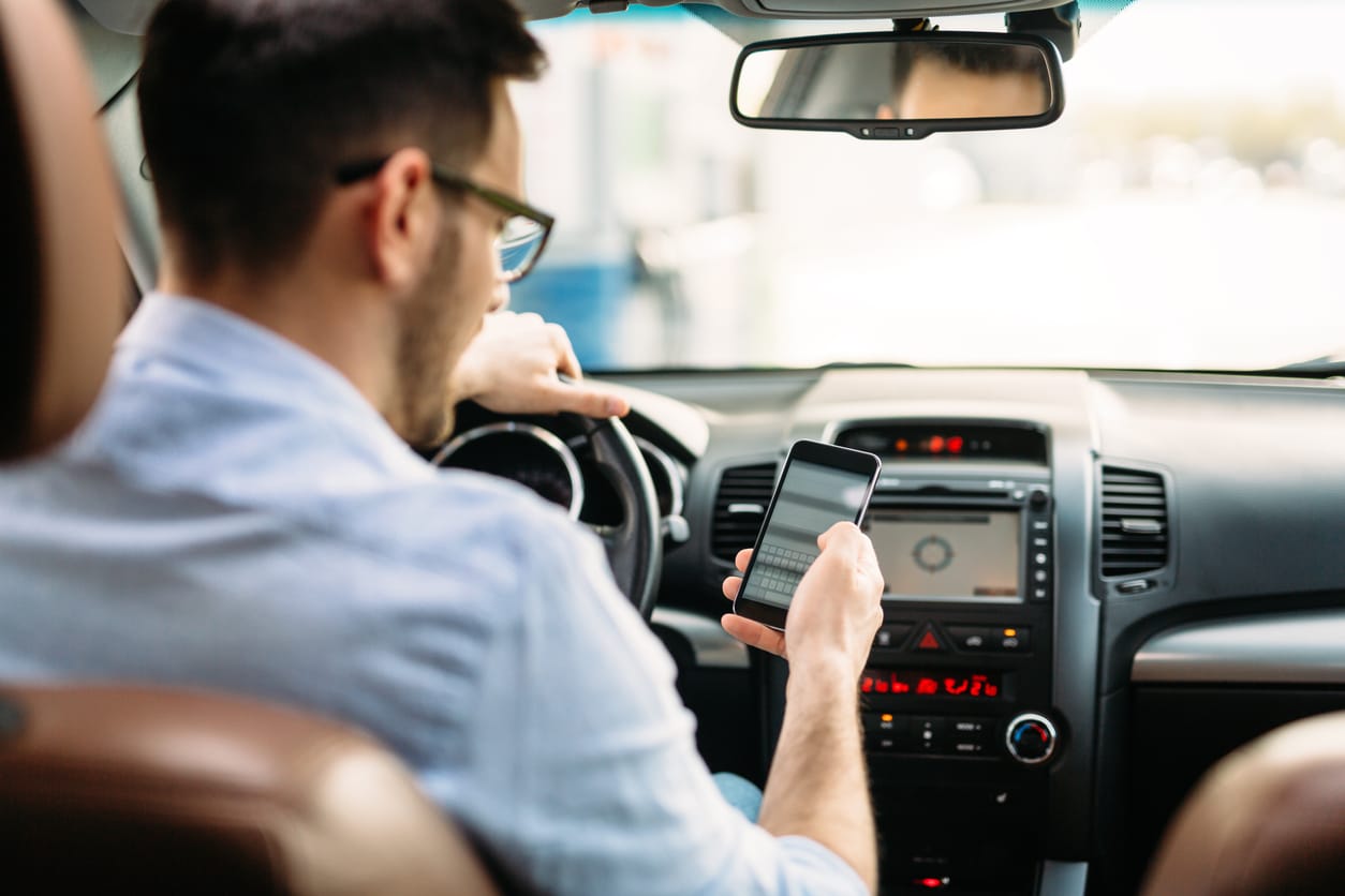 Texting On Your Phone IS Distracted Driving. View 6 Ways To Stop Yourself From Texting While Driving…